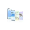 Smartphone Samsung Galaxy S25 6,2 polegadas AMOLED 120Hz 12GB RAM 128GB 5G IP68 Android 15 Preto/Azul