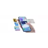 Smartphone Samsung Galaxy S25 6,2 polegadas AMOLED 120Hz 12GB RAM 128GB 5G IP68 Android 15 Preto/Azul