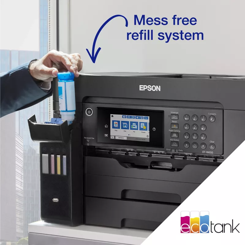 Epson EcoTank ET-16655 jato de tinta A3 4800 x 1200 DPI 32 ppm Wi-Fi