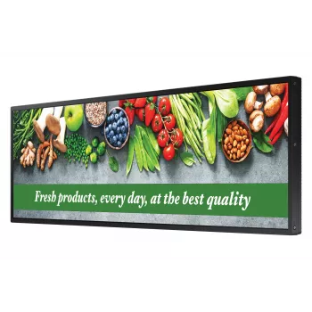 Samsung SH37C design panorâmico 94 cm (37 polegadas) LCD Wi-Fi 700 cd/m² preto Tizen 7.0 24/7