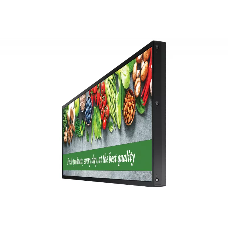 Samsung SH37C design panorâmico 94 cm (37 polegadas) LCD Wi-Fi 700 cd/m² preto Tizen 7.0 24/7