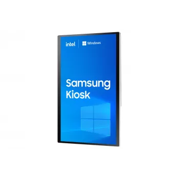 Samsung KM24C-5 design quiosque 61 cm (24 polegadas) LED 250 cd/m² Full HD branco ecrã tátil processador integrado Windows 10 IoT Enterprise 16/7