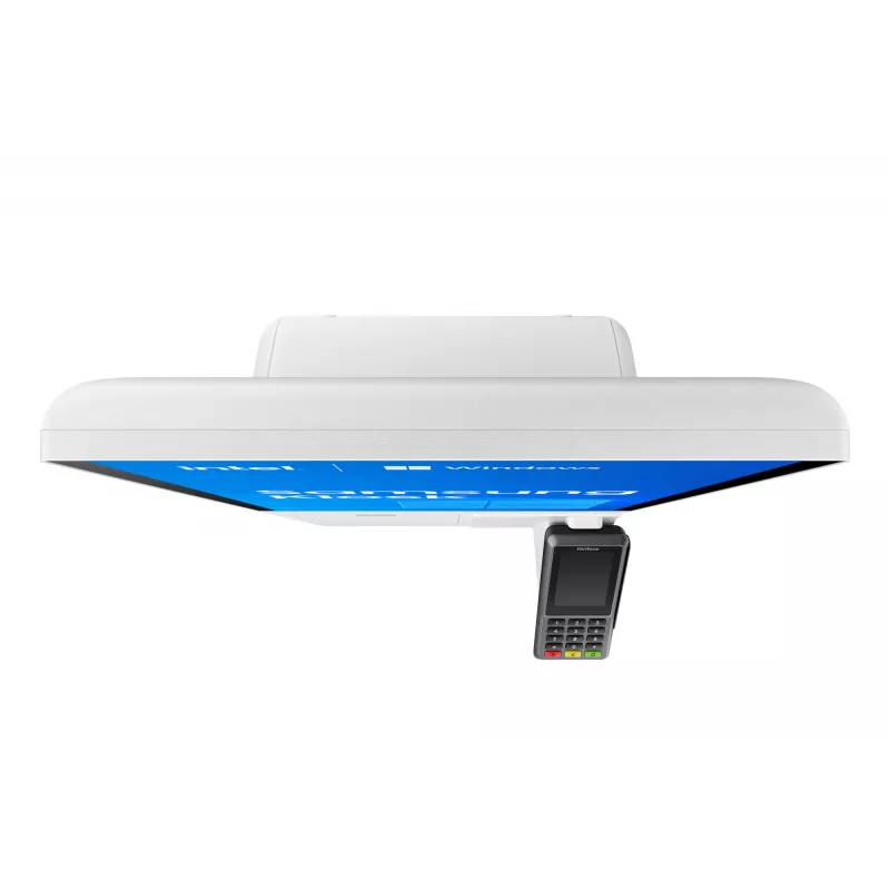 Samsung KM24C-5 design quiosque 61 cm (24 polegadas) LED 250 cd/m² Full HD branco ecrã tátil processador integrado Windows 10 IoT Enterprise 16/7