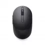 Rato DELL Pro Plus Compact - MS5120W - preto, ambidestro, ótico, RF Wireless + Bluetooth, 1600 DPI, preto