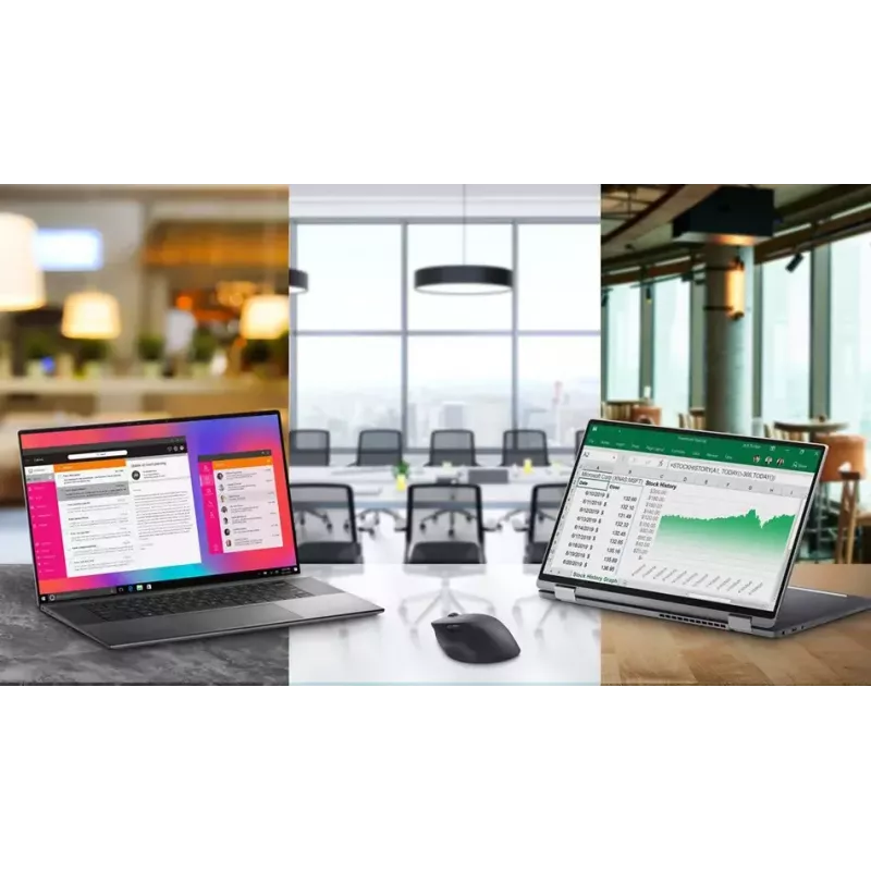 Rato DELL Premier recarregável MS900 RF Wireless + Bluetooth