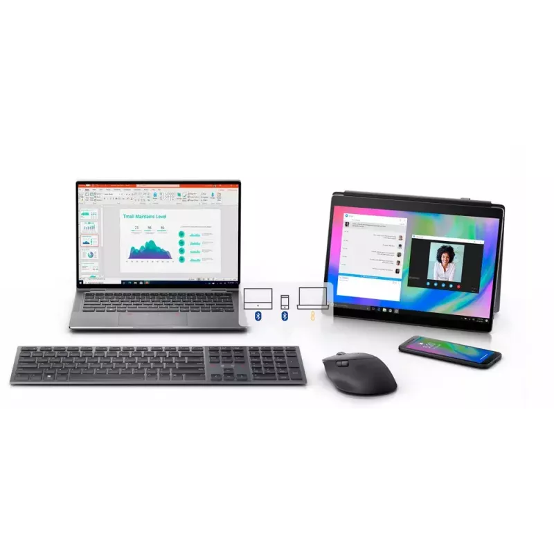 Rato DELL Premier recarregável MS900 RF Wireless + Bluetooth