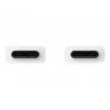 Cabo Samsung USB-C para USB-C 3A 1,8 m — ficha USB-C para USB-C, branco