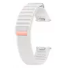 Pulseira de tecido Samsung (S/M) para Galaxy Watch 7, pulseira, smartwatch, rosa, branco, Samsung, Galaxy Watch 7, Galaxy Watch4/5/6/7/FE/4 Classic/5 Classic/5 Pro, tecido