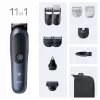 Máquina de cortar cabelo Braun AIO7540 preto azul ião de lítio 120 min