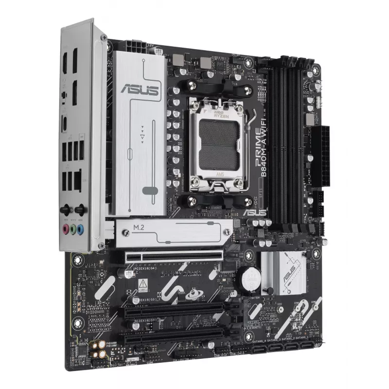 Placa-mãe ASUS PRIME B840M-A WIFI AMD B840 Socket AM5 micro ATX
