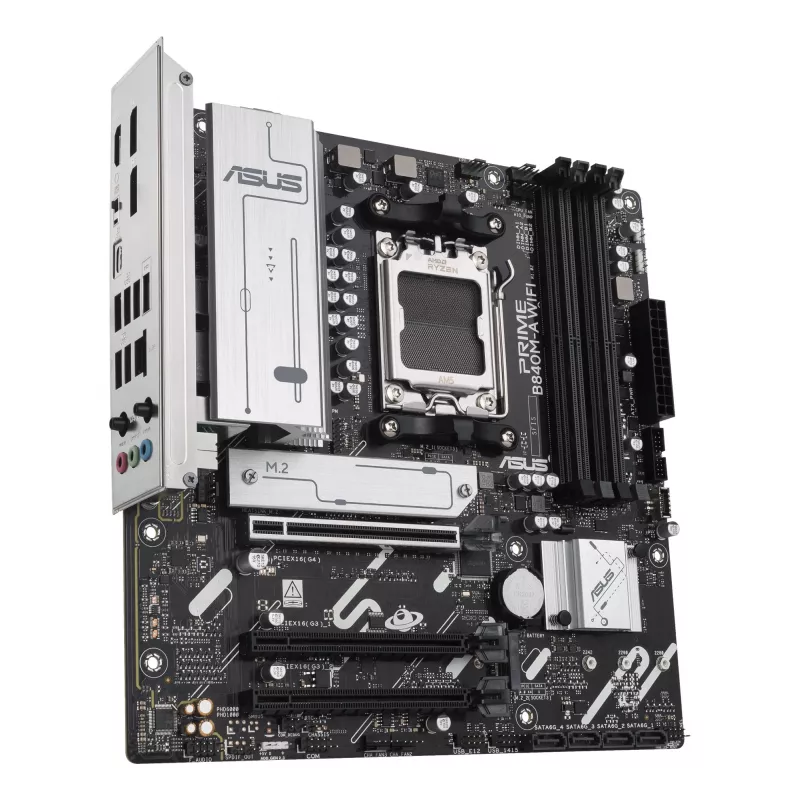 Placa-mãe ASUS PRIME B840M-A WIFI AMD B840 Socket AM5 micro ATX