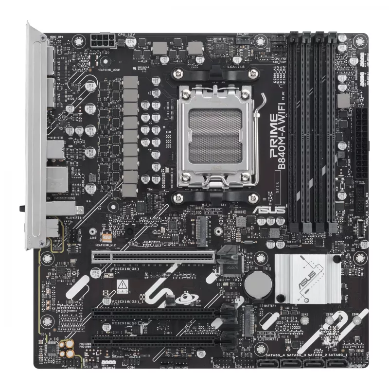 Placa-mãe ASUS PRIME B840M-A WIFI AMD B840 Socket AM5 micro ATX
