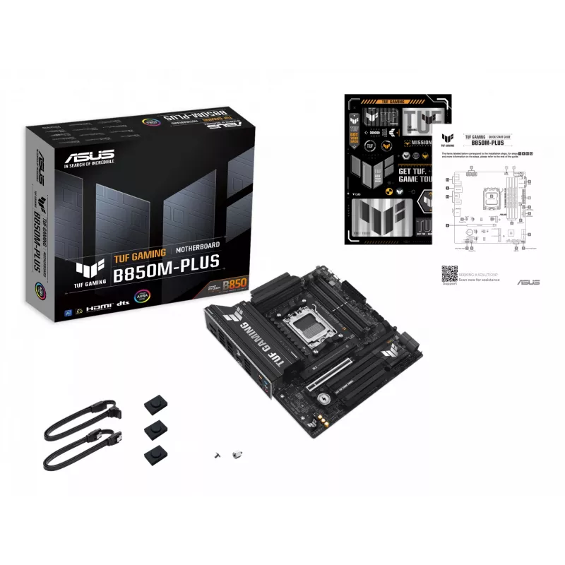 Placa-mãe ASUS TUF GAMING B850M-PLUS AMD B850 Socket AM5 micro ATX