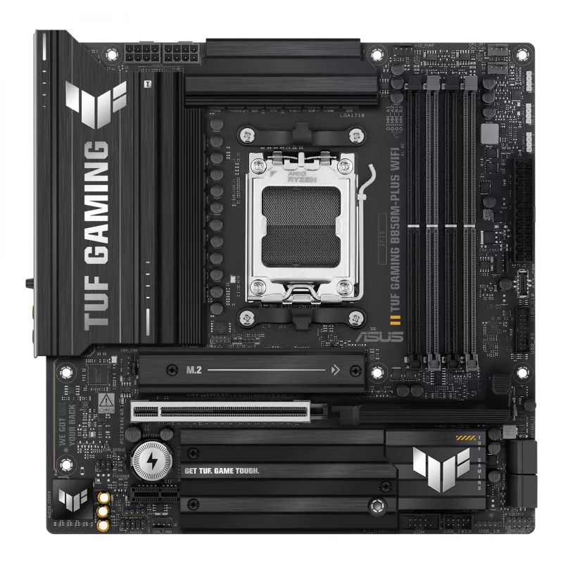 ASUS TUF GAMING B850M-PLUS WIFI AMD B850 Socket AM5 micro ATX
