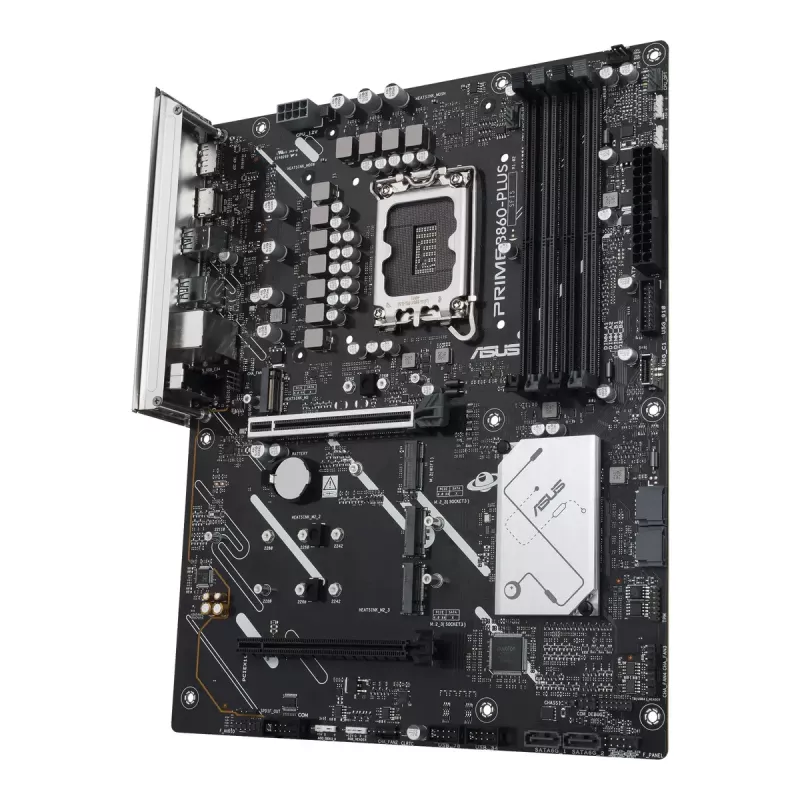 Placa-mãe ASUS PRIME B860-PLUS-CSM ATX Intel B860 LGA 1851 DDR5, 4× DIMM, 256 GB, 2.5 Gb LAN, 3× M.2, USB-C
