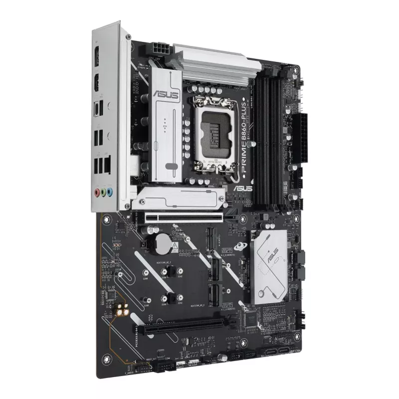 Placa-mãe ASUS PRIME B860-PLUS-CSM ATX Intel B860 LGA 1851 DDR5, 4× DIMM, 256 GB, 2.5 Gb LAN, 3× M.2, USB-C