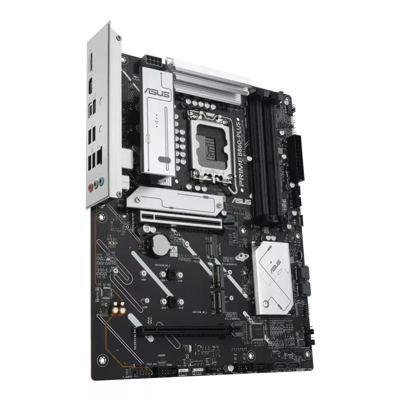 Placa-mãe ASUS PRIME B860-PLUS-CSM ATX Intel B860 LGA 1851 DDR5, 4× DIMM, 256 GB, 2.5 Gb LAN, 3× M.2, USB-C