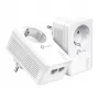 Adaptador de rede PowerLine TP-Link TL-PA7027P KIT 1000 Mbit/s Ethernet LAN Branco 2 unid.