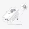 Adaptador de rede PowerLine TP-Link TL-PA7027P KIT 1000 Mbit/s Ethernet LAN Branco 2 unid.