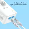 Adaptador de rede PowerLine TP-Link TL-PA7027P KIT 1000 Mbit/s Ethernet LAN Branco 2 unid.