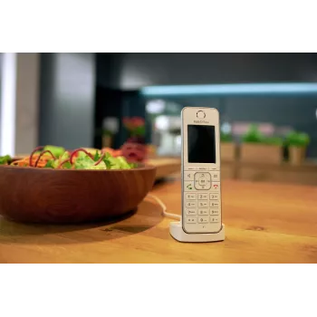 Telefone DECT FRITZ C6 identificação de chamadas Branco
