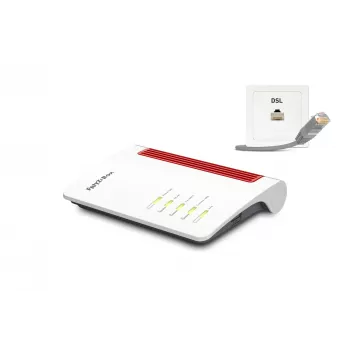 Router FRITZ! 7510 WLAN Gigabit Ethernet Single-Band (2,4 GHz) Branco