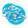 Conjunto Powerline 1240 AX WLAN 1200 Mbit/s Ethernet LAN Wi-Fi Branco 2 unid.