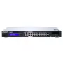 QNAP QGD-1600P Gerido Gigabit Ethernet (10/100/1000) Power over Ethernet (PoE) 1U Preto, Cinzento