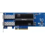 Adaptador Ethernet SYNOLOGY E10g30-f2 Dualport 10gbe Sfp+