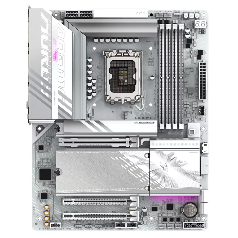 Placa-mãe GIGABYTE B860 AORUS ELITE WIFI7, Intel LGA 1851, ATX