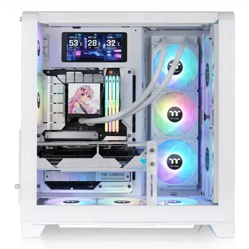 Caixa para PC Thermaltake View 390 Air Midi Tower branco