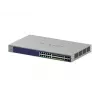Netgear GS728TXUP-300EUS switch Smart Managed Gigabit PoE++, 24 x 10/100/1000 RJ-45, 4 x 10G SFP+, orçamento PoE de 420 W, L3 Lite, montagem em rack 1U