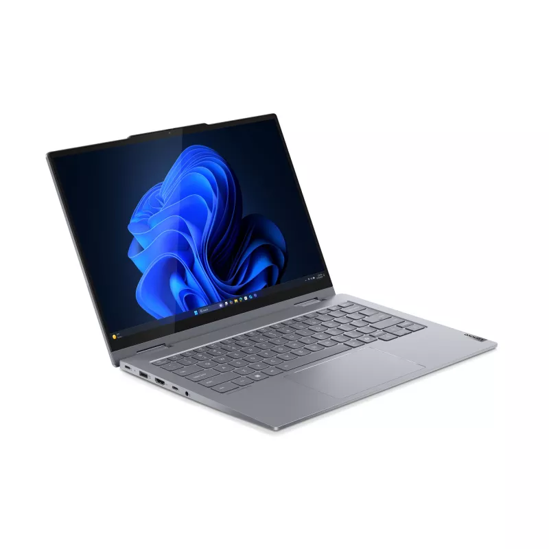 Híbrido 2-em-1 Lenovo ThinkBook 14 G5 IAU — Intel Core Ultra 5 225U, 14 polegadas WUXGA tátil, 16 GB DDR5, 512 GB SSD, Windows 11 Pro, cinzento