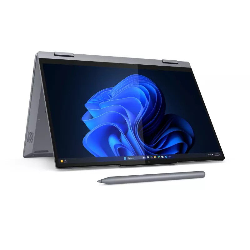 Híbrido 2-em-1 Lenovo ThinkBook 14 G5 IAU — Intel Core Ultra 5 225U, 14 polegadas WUXGA tátil, 16 GB DDR5, 512 GB SSD, Windows 11 Pro, cinzento