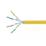 Cabo de rede EQUIP 404563 Cat7a S/FTP (S-STP) 1000 m, amarelo, 10GBase-T
