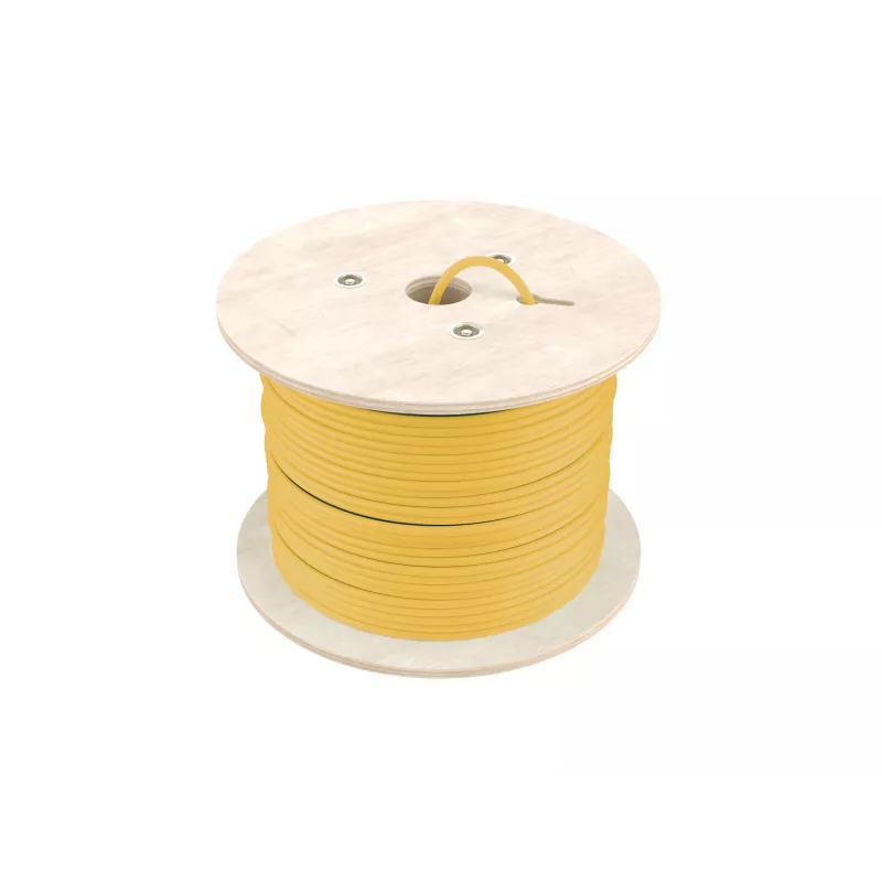 Cabo de rede EQUIP 404563 Cat7a S/FTP (S-STP) 1000 m, amarelo, 10GBase-T
