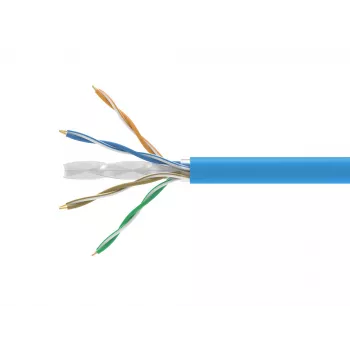 Cabo de rede EQUIP 404542 Cat6a U/UTP azul, 305 m, 10GBase-T