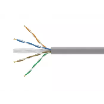 Cabo de rede Equip 404537, cinzento, 305 m, Cat6 U/UTP (UTP)