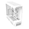 Caixa Full-Tower Thermaltake CA-11H-00F6WN-00 branco suporte PS2 ventoinhas 120/140 mm