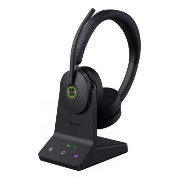 Yealink WH68 UC headset, com fios e sem fios, 20 - 20000 Hz, chamadas/música, 155 g, headset, preto