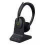 Yealink WH68 UC headset, com fios e sem fios, 20 - 20000 Hz, chamadas/música, 155 g, headset, preto