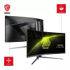 Monitor de computador MSI MAG 345CQRDE 86,4 cm (34 polegadas) 3440 x 1440 píxeis UltraWide Dual Quad HD preto