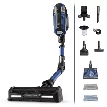 Rowenta RH98C0 aspirador com bateria 2 em 1 seco e húmido sem saco 0,9 L 320 W azul, cinzento