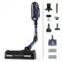 Rowenta X-Force Flex 12.60 Aqua RH98C0WO aspirador vertical sem fios 2 em 1, a seco e a húmido, sem saco, 320 W, 25,9 V, azul/cinzento