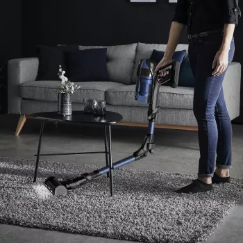 Rowenta RH98C0 aspirador com bateria 2 em 1 seco e húmido sem saco 0,9 L 320 W azul, cinzento