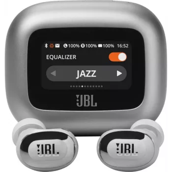 JBL Live Buds 3 headset sem fios in-ear chamadas/música/desporto/dia a dia Bluetooth prateado
