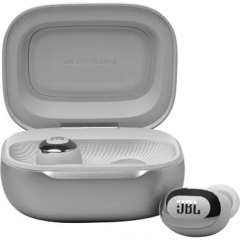 JBL Live Buds 3 headset sem fios in-ear chamadas/música/desporto/dia a dia Bluetooth prateado