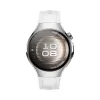 Smartwatch HUAWEI WATCH 5 — caixa redonda de aço inoxidável de 42 mm, 1,38 polegadas AMOLED, GPS, Bluetooth, bateria de 540 mAh, caixa bege com bracelete branca