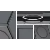 Samsung Spigen Capella capa para Galaxy Z Flip7, Frost Black, GP-FPF766PGBTW