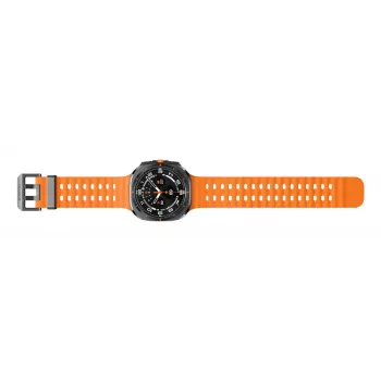 Samsung Galaxy Watch Ultra 3,81 cm (1,5 polegadas) AMOLED 47 mm digital 480 x 480 píxeis ecrã tátil 4G cinzento Wi-Fi GPS (satélite)